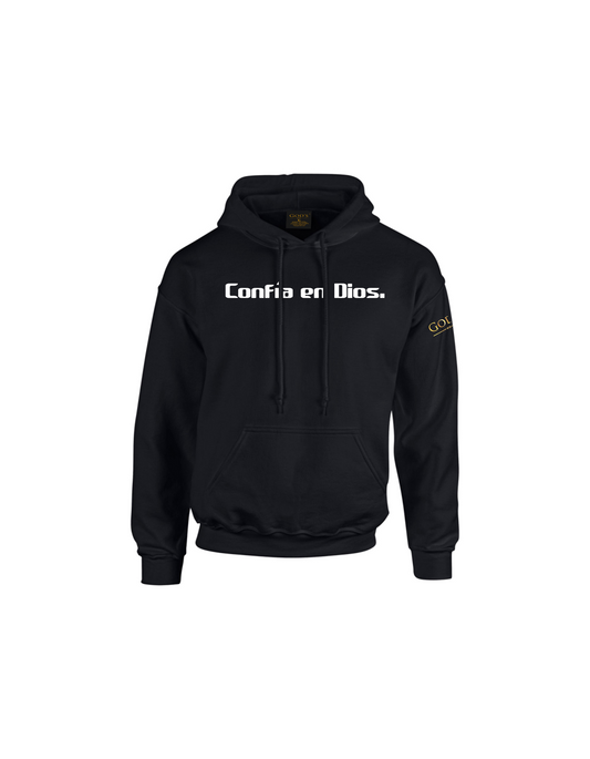 Trust God. Unisex Pullover Hoodie, Classic Font (Spanish Edition)
