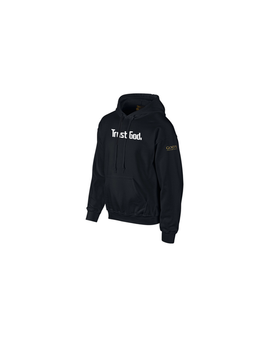 Trust God. Unisex Hoodie, Classic Font (English Edition)