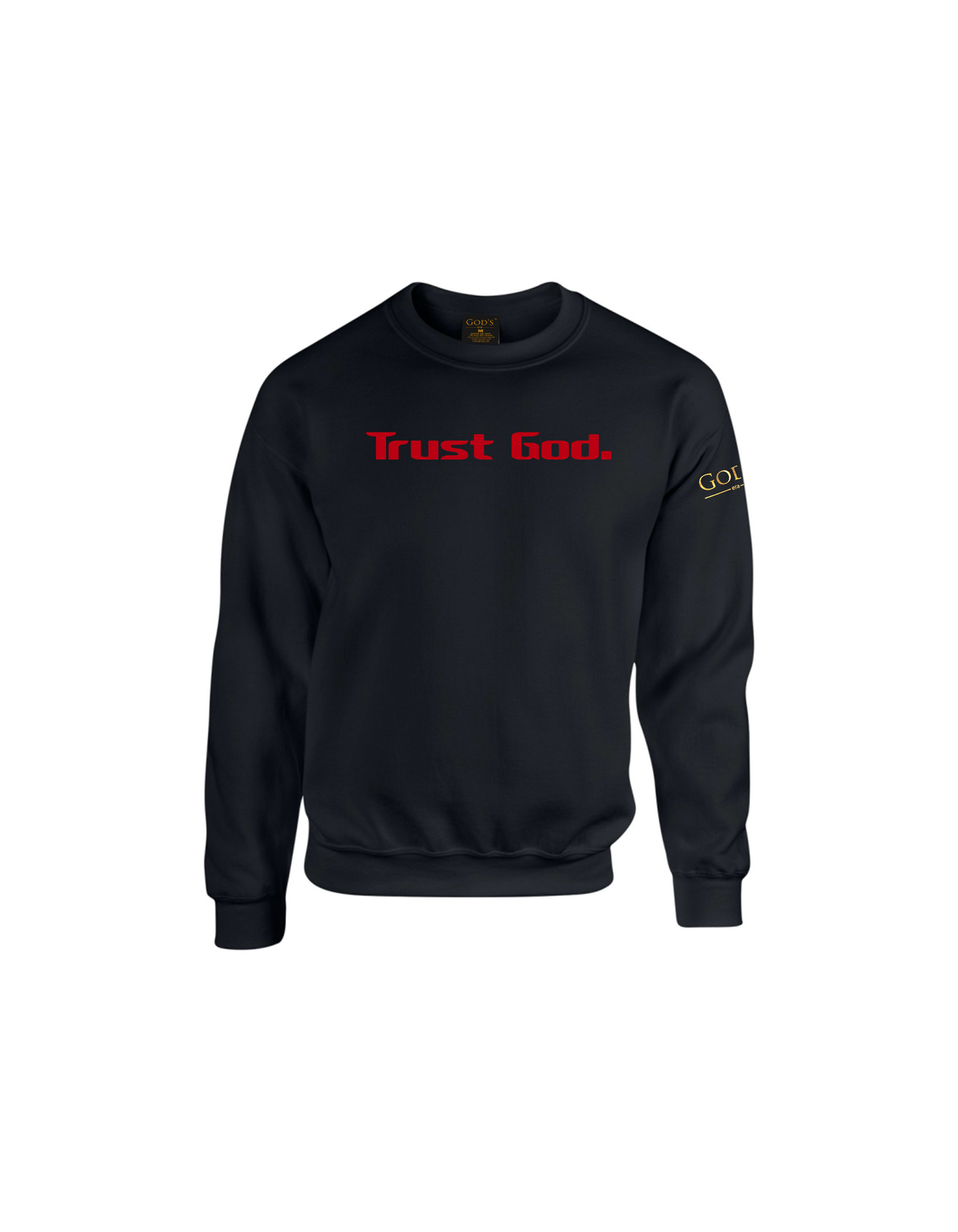 Trust God. Sweatshirt, Classic Font (English Edition)