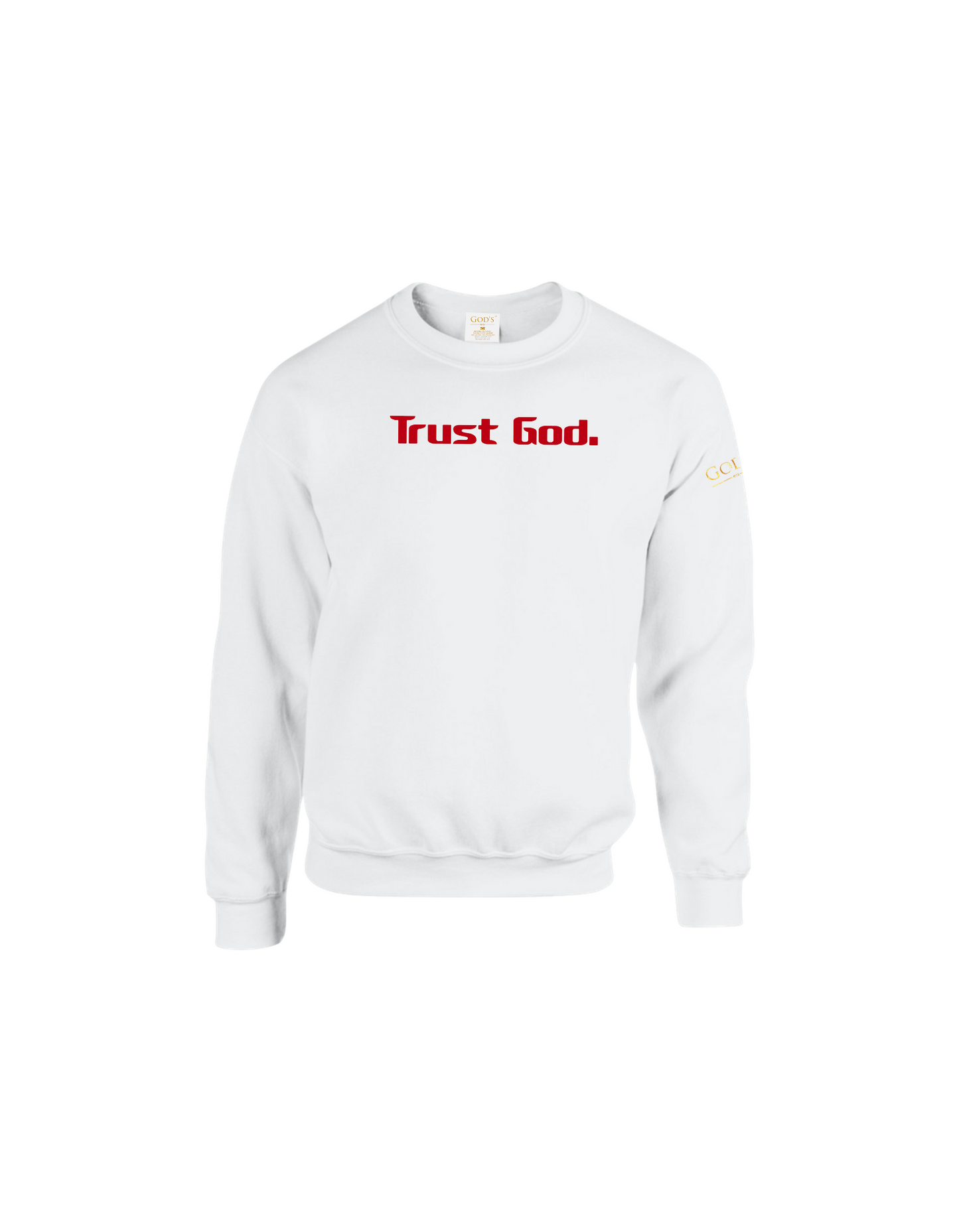 Trust God. Sweatshirt, Classic Font (English Edition)